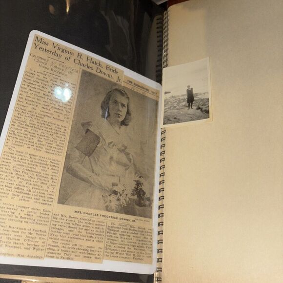 1950s John Powers Agency Model Scrapbook & Portfolio Virginia Hatch Fairfield CT - Picture 5 of 16